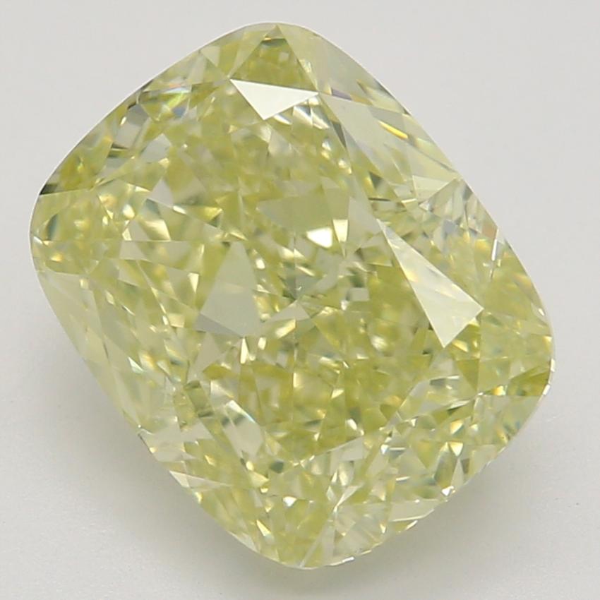 2.02 Ct. Fancy Yellow Cushion Diamond