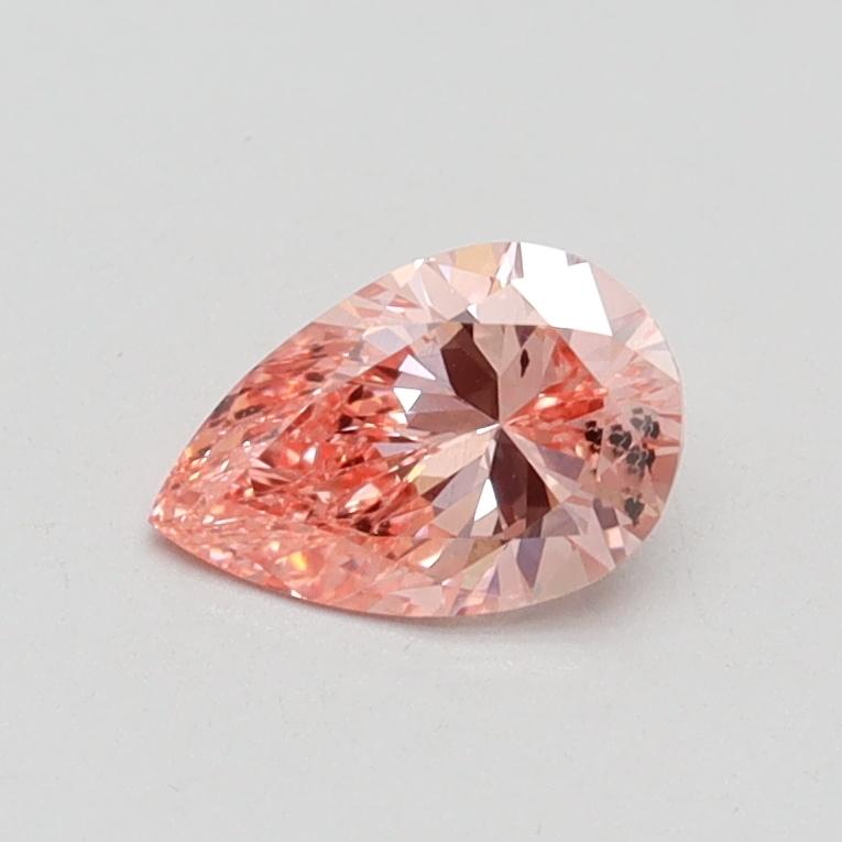 0.50 Ct. Fancy Intense Pink Pear Lab Grown Diamond