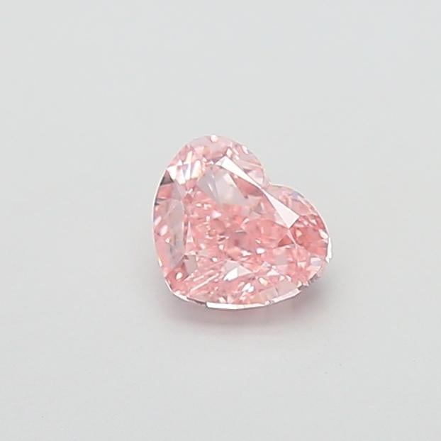 1.01 Ct. Fancy Intense  Pink Heart Lab Grown Diamond