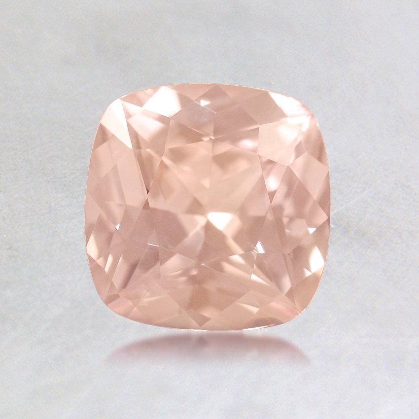 6mm Premium Peach Cushion Sapphire