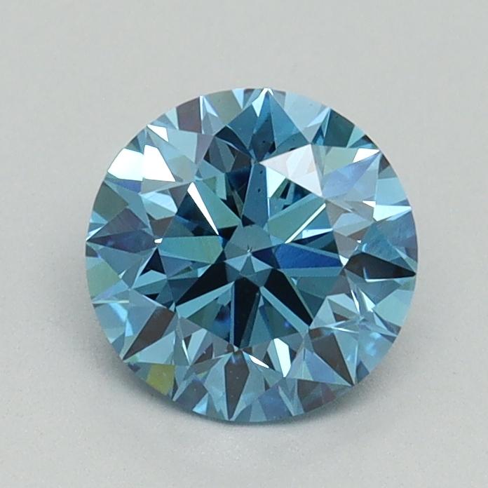 1.00 Ct. Fancy Vivid Blue Round Lab Grown Diamond
