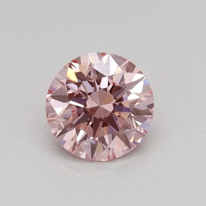 0.30 Ct. Fancy Intense Pink Round Lab Grown Diamond