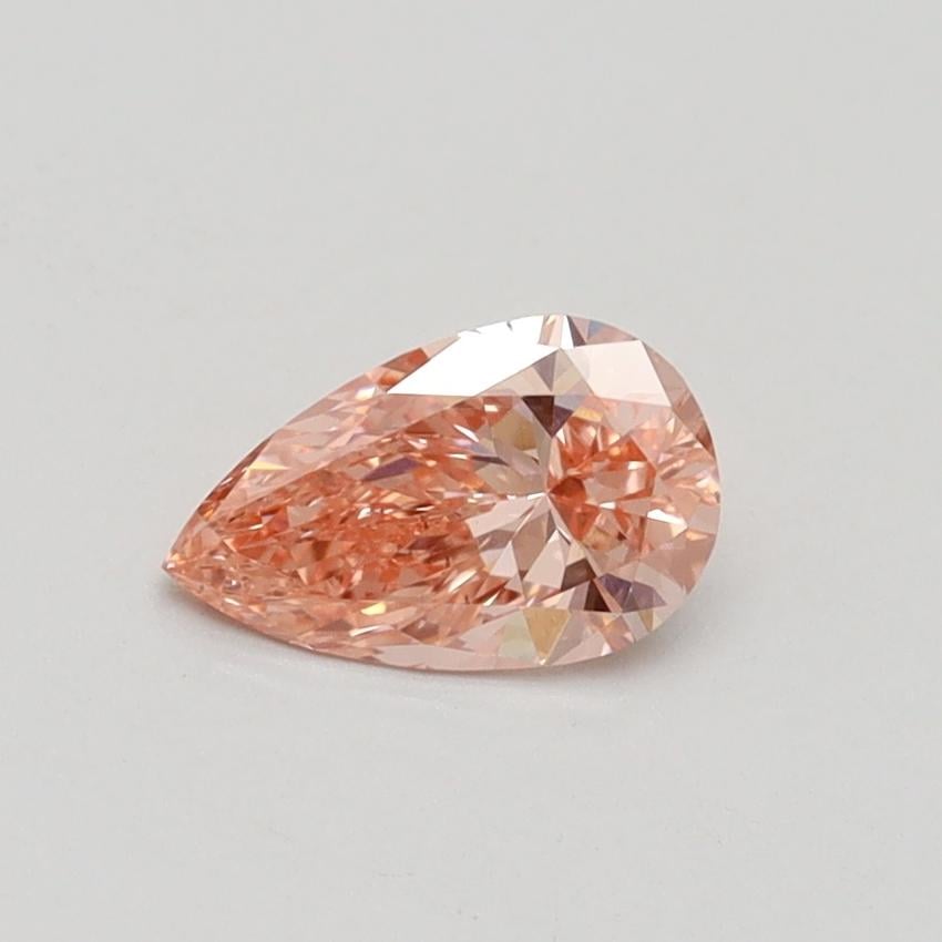 0.49 Ct. Fancy Intense Pink Pear Lab Grown Diamond