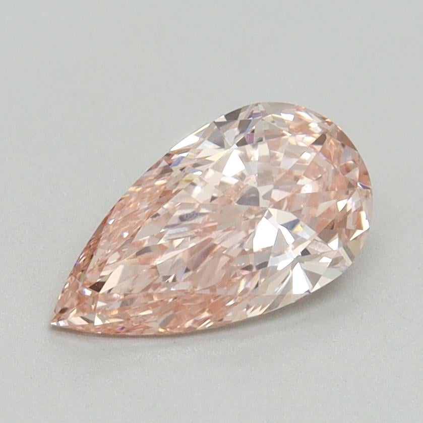 1.00 Ct. Fancy Intense Pink Pear Lab Grown Diamond