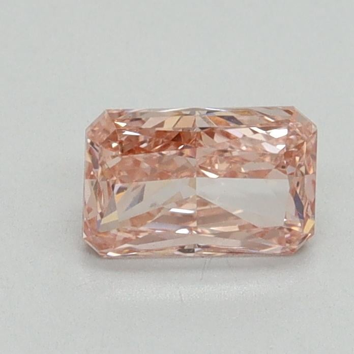 0.70 Ct. Fancy Intense Pink Radiant Lab Grown Diamond