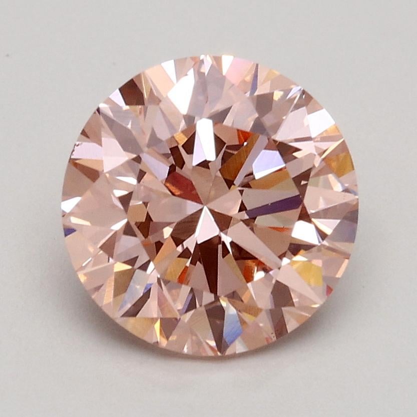 1.50 Ct. Fancy Pink Round Lab Grown Diamond