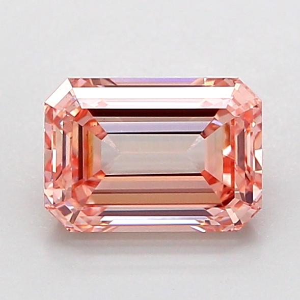1.26 Ct. Fancy Intense Pink Emerald Lab Grown Diamond