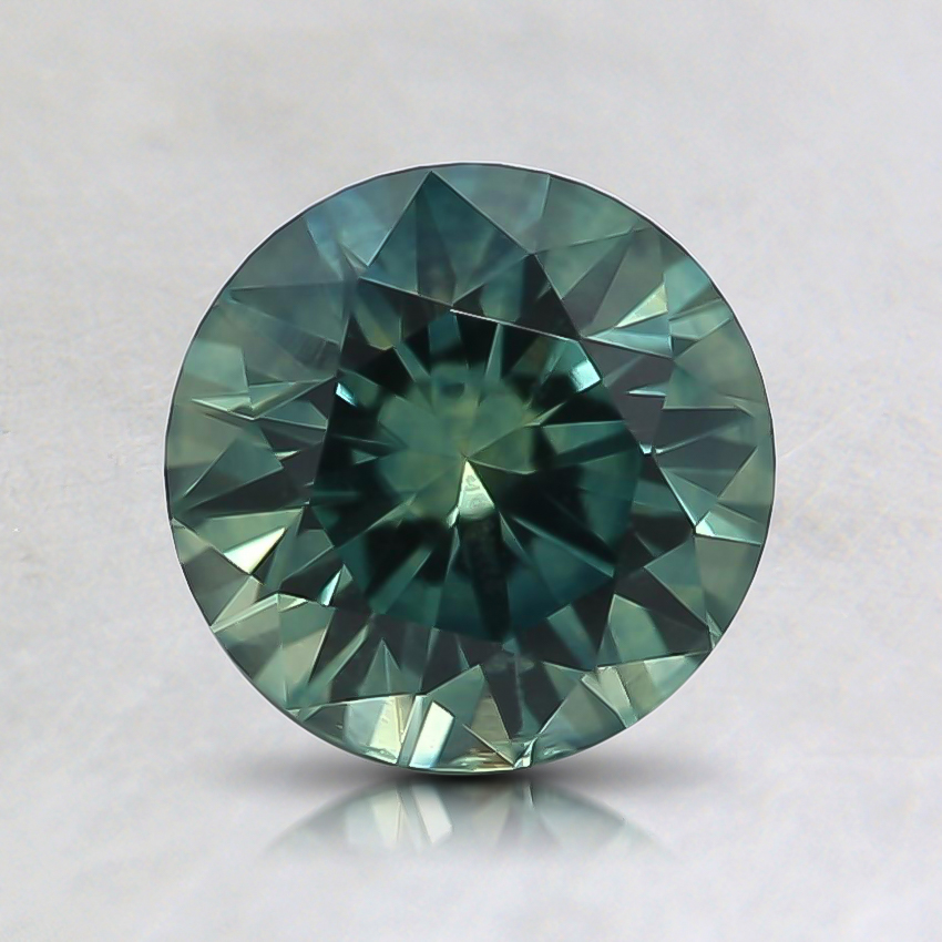 6.6mm Teal Round Sapphire