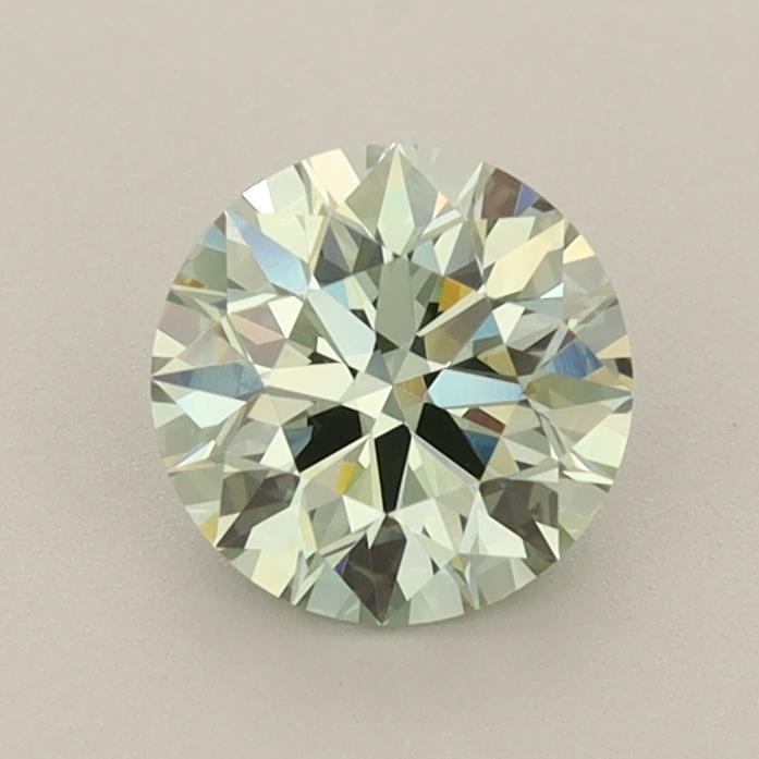 0.99 Ct. Fancy Intense Green Round Lab Grown Diamond