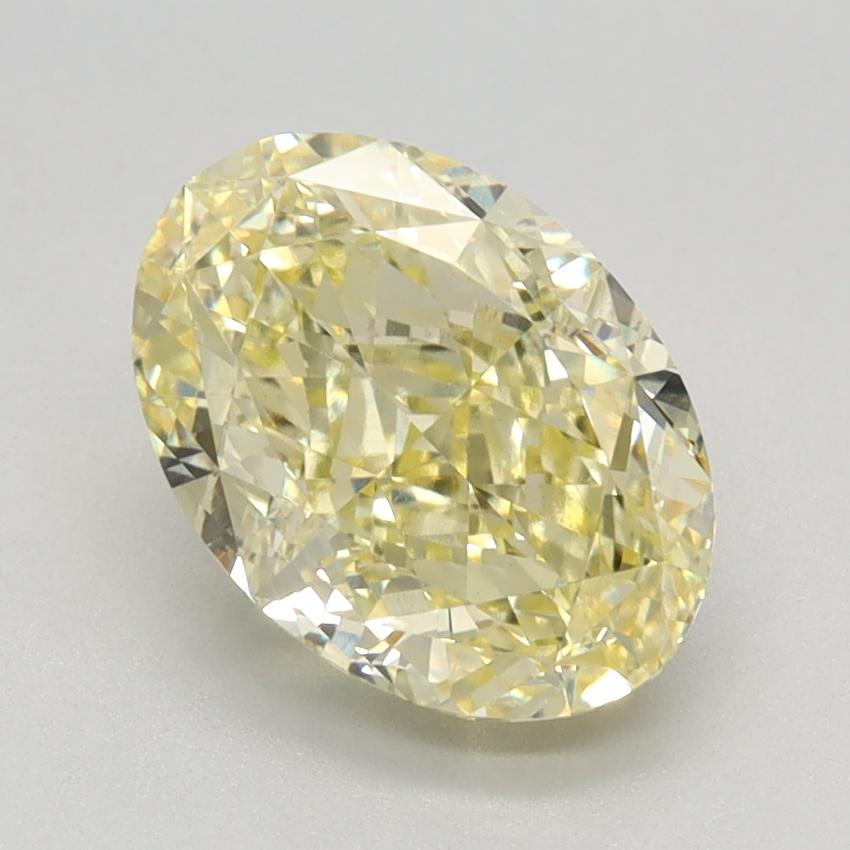 2.08 Ct. Fancy Intense Yellow Oval Lab Grown Diamond
