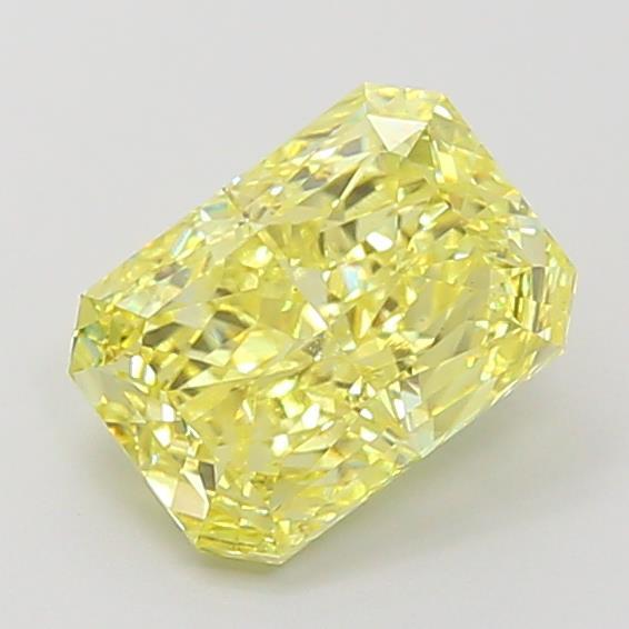 2.08 Ct. Fancy Intense Yellow Radiant Lab Grown Diamond