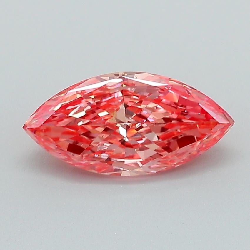 1.02 Ct. Fancy Vivid  Pink Marquise Lab Grown Diamond