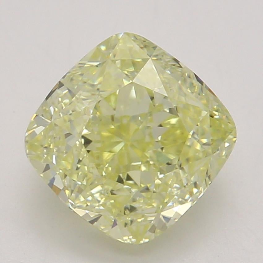 1.11 Ct. Fancy Yellow Cushion Diamond