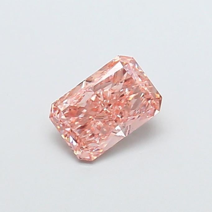 1.44 Ct. Fancy Vivid Pink Radiant Lab Grown Diamond