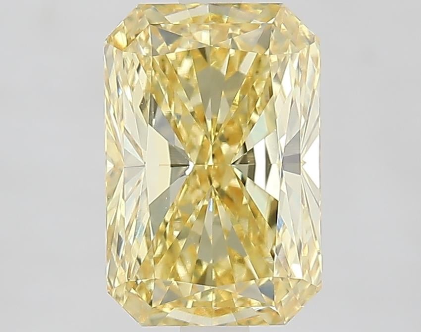 3.10 Ct. Fancy Intense Yellow Radiant Lab Grown Diamond