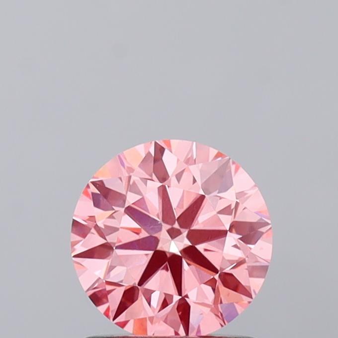 1.08 Ct. Fancy Vivid  Pink Round Lab Grown Diamond