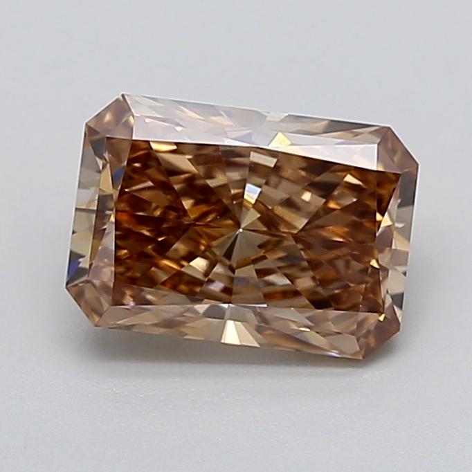2.09 Ct. Fancy Light  Brown Radiant Lab Grown Diamond