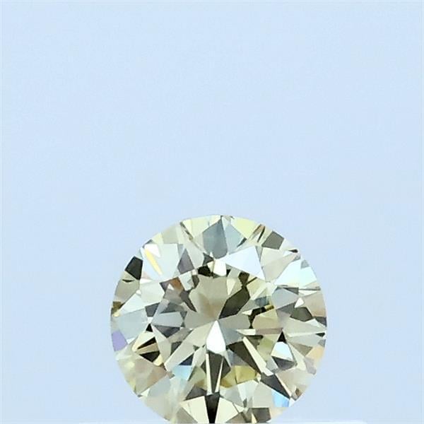 0.30 Ct. Fancy Light Yellow Round Lab Grown Diamond