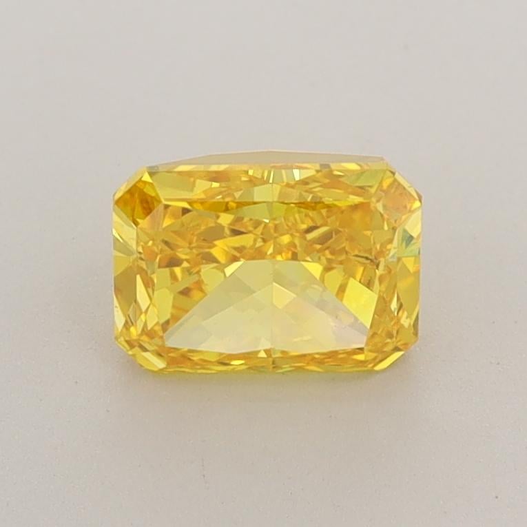 1.06 Ct. Fancy Vivid Yellow Radiant Lab Grown Diamond