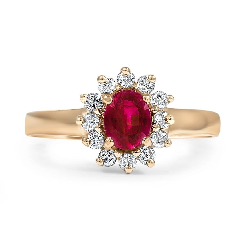 Retro Ruby Vintage Ring