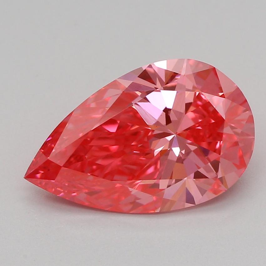 1.50 Ct. Fancy Vivid Pink Pear Lab Grown Diamond