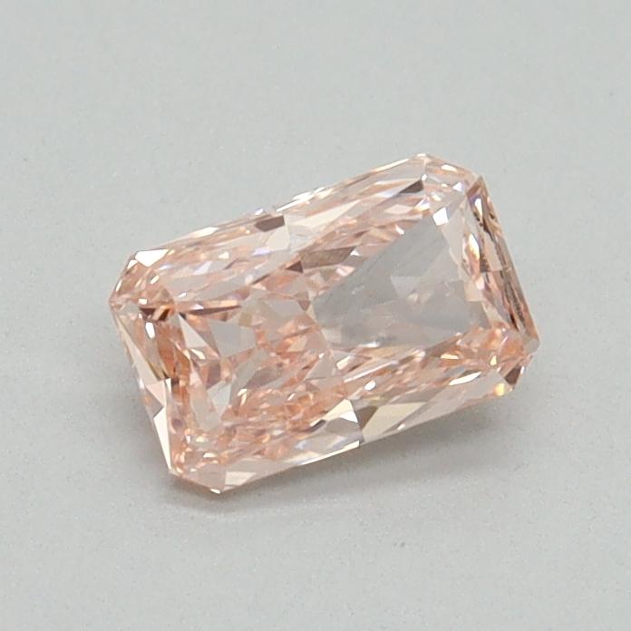 0.51 Ct. Fancy Intense Pink Radiant Lab Grown Diamond