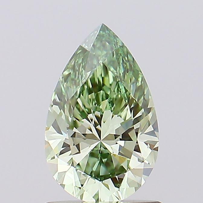 1.02 Ct. Fancy Intense Green Pear Lab Grown Diamond