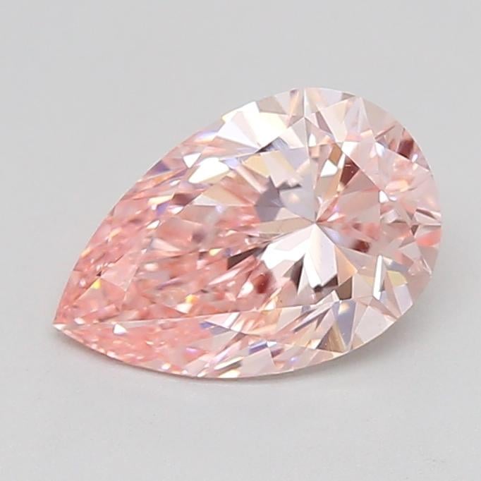 0.98 Ct. Fancy Intense  Pink Pear Lab Grown Diamond