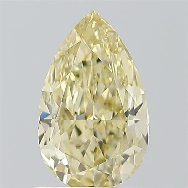 1.59 Ct. Fancy Yellow Pear Lab Grown Diamond