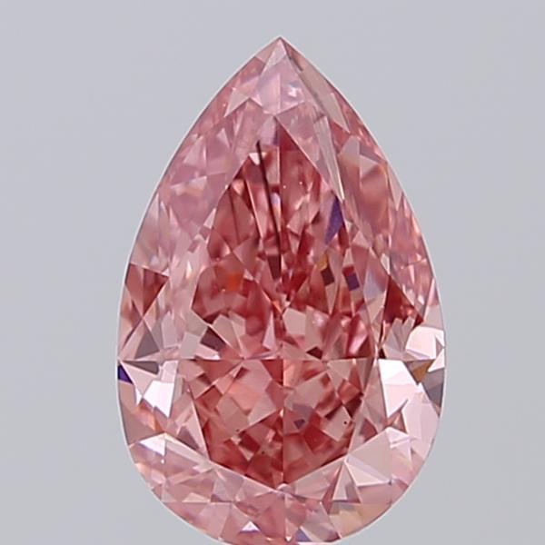 2.01 Ct. Fancy Vivid Pink Pear Lab Grown Diamond