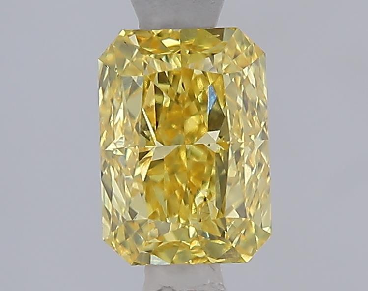 1.02 Ct. Fancy Intense  Yellow Radiant Lab Grown Diamond