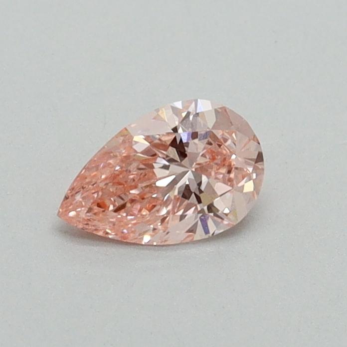 0.30 Ct. Fancy Vivid Pink Pear Lab Grown Diamond