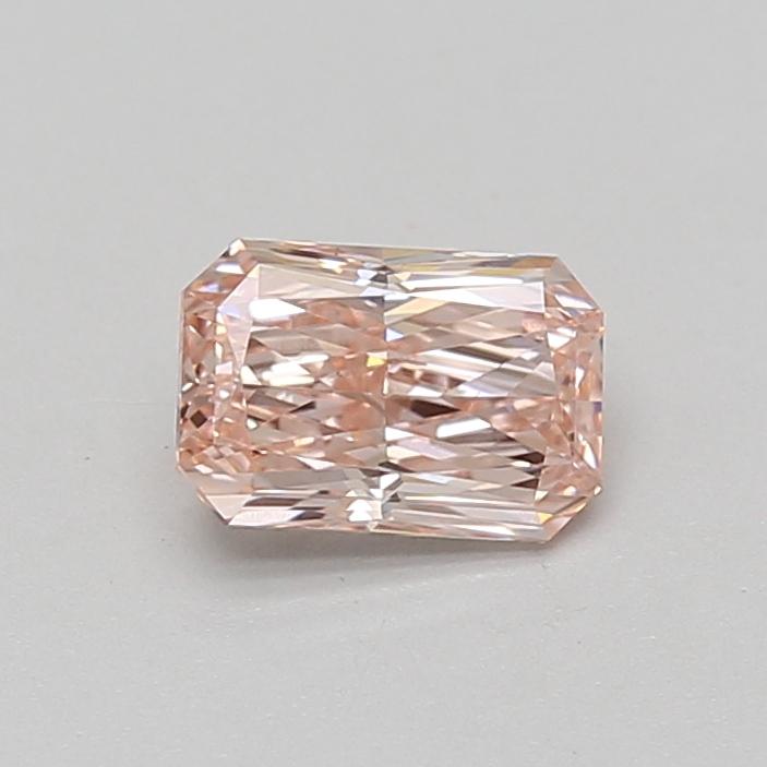 0.90 Ct. Fancy Intense Pink Radiant Lab Grown Diamond