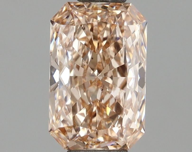1.03 Ct. Fancy Brown Orange Radiant Lab Grown Diamond