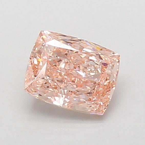 0.90 Ct. Fancy Intense Pink Cushion Lab Grown Diamond