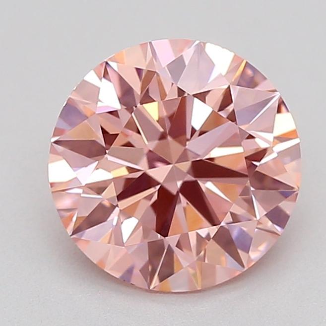 1.31 Ct. Fancy Intense Pink Round Lab Grown Diamond