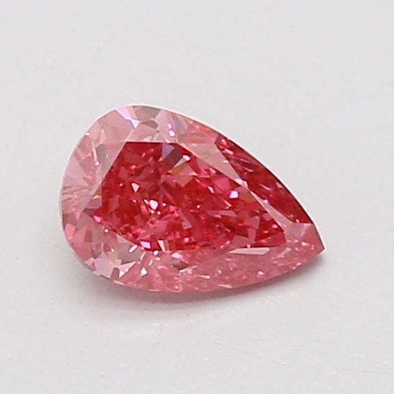 0.61 Ct. Fancy Vivid Pink Pear Lab Grown Diamond
