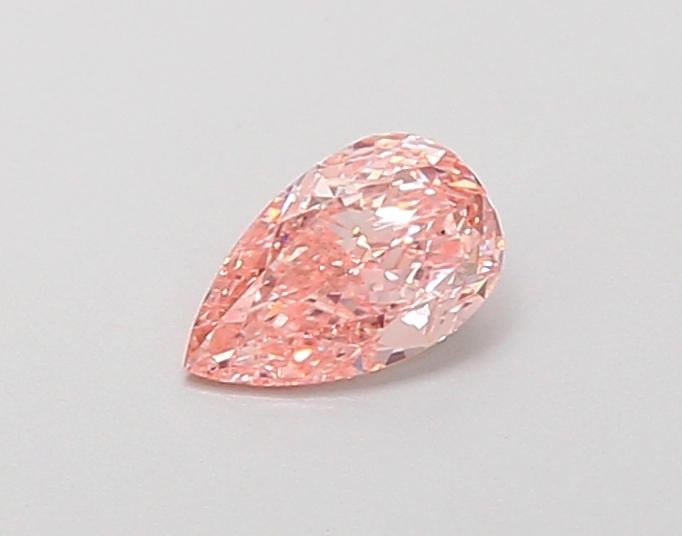 0.46 Ct. Fancy Intense Pink Pear Lab Grown Diamond