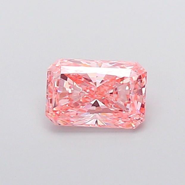 1.03 Ct. Fancy Vivid Pink Radiant Lab Grown Diamond