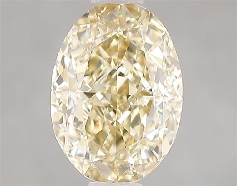 2.01 Ct. Fancy Intense Yellow Oval Lab Grown Diamond