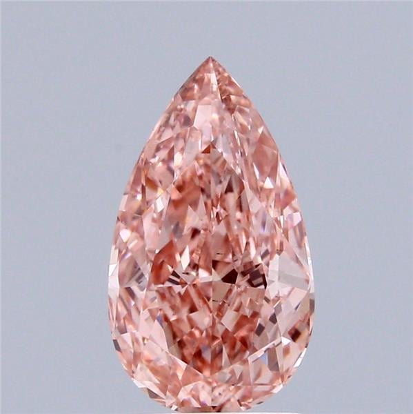 2.06 Ct. Fancy Vivid Pink Pear Lab Grown Diamond