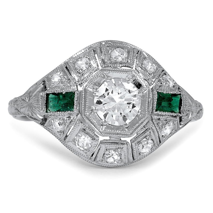 Art Deco Diamond Vintage Ring