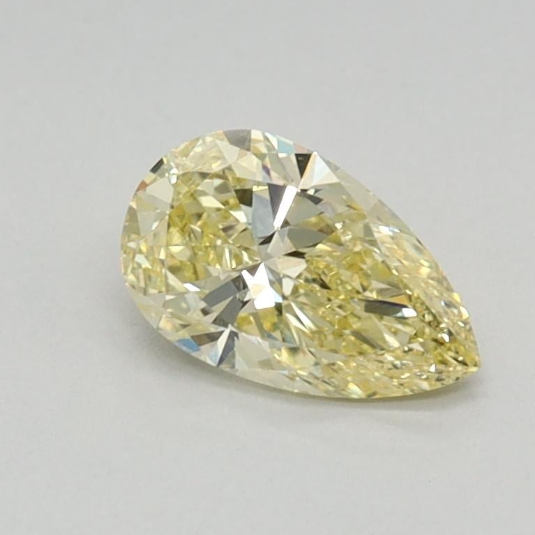0.43 Ct. Fancy Intense Yellow Pear Lab Grown Diamond