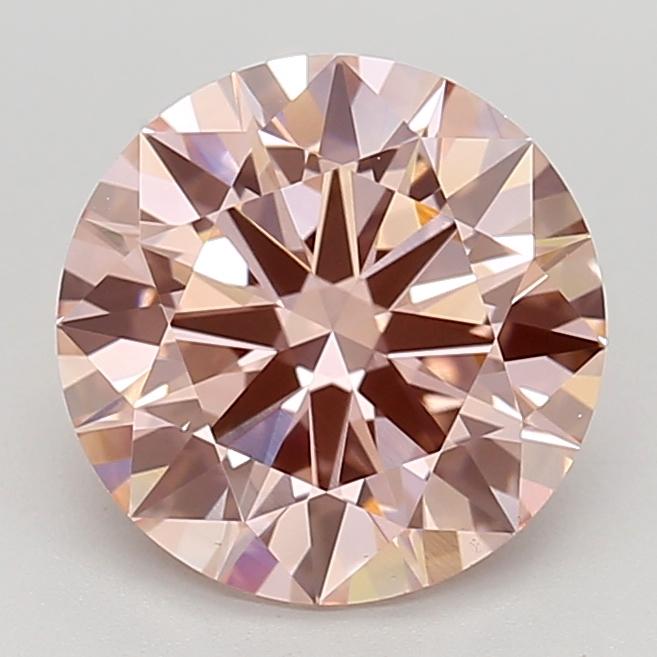 2.43 Ct. Fancy Intense  Pink Round Lab Grown Diamond