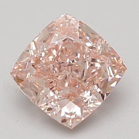 1.98 Ct. Fancy Intense Pink Cushion Lab Grown Diamond