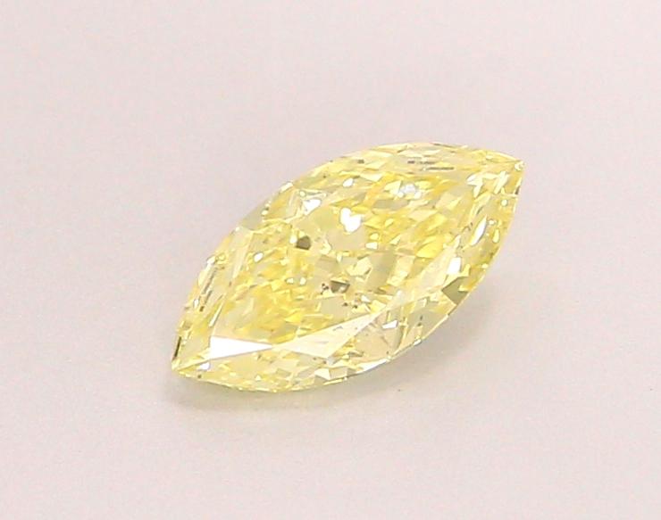 0.60 Ct. Fancy Yellow Marquise Lab Grown Diamond