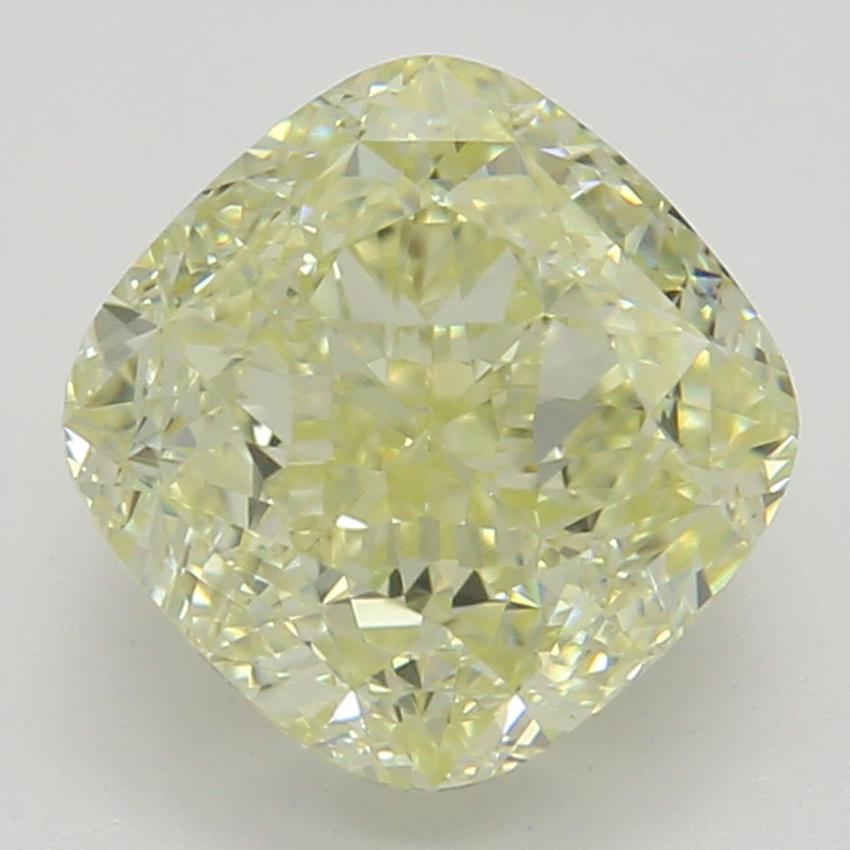 1.50 Ct. Fancy Light Yellow Cushion Diamond