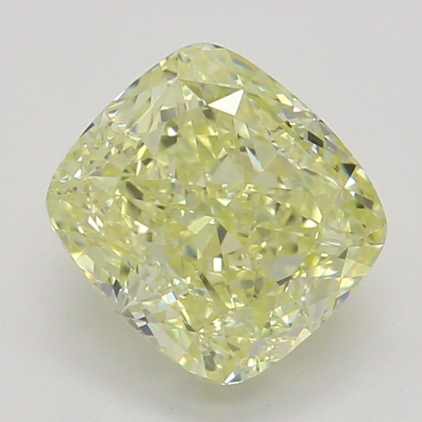 1.05 Ct. Fancy Yellow Cushion Diamond