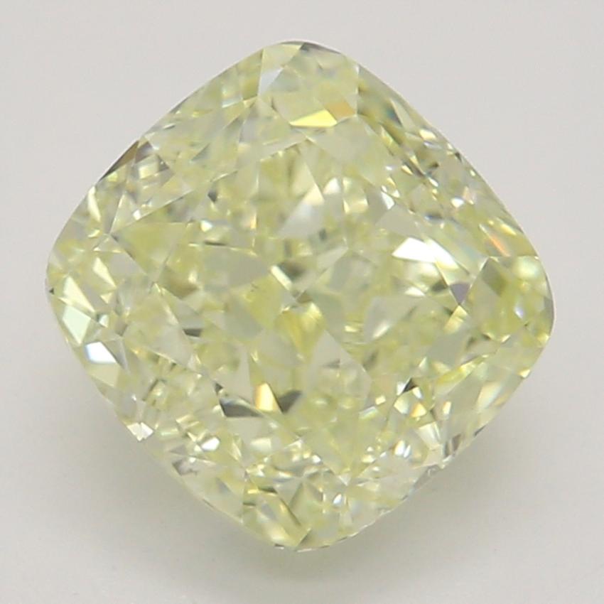 1.21 Ct. Fancy Light Yellow Cushion Diamond