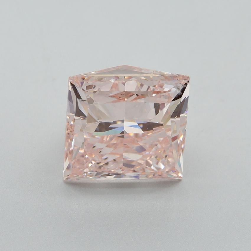 4.47 Ct. Fancy Intense Pink Princess Lab Grown Diamond